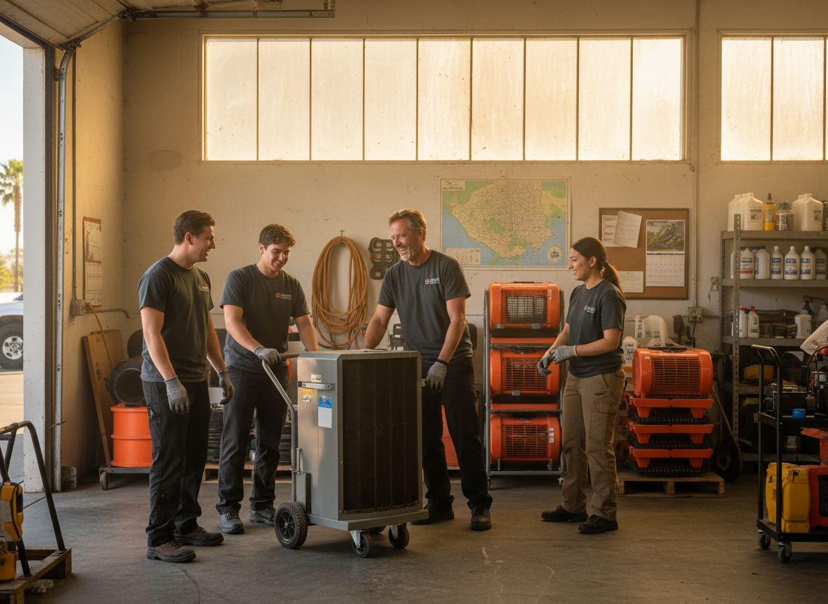 The Water Damage Restoration North Palm Springs team