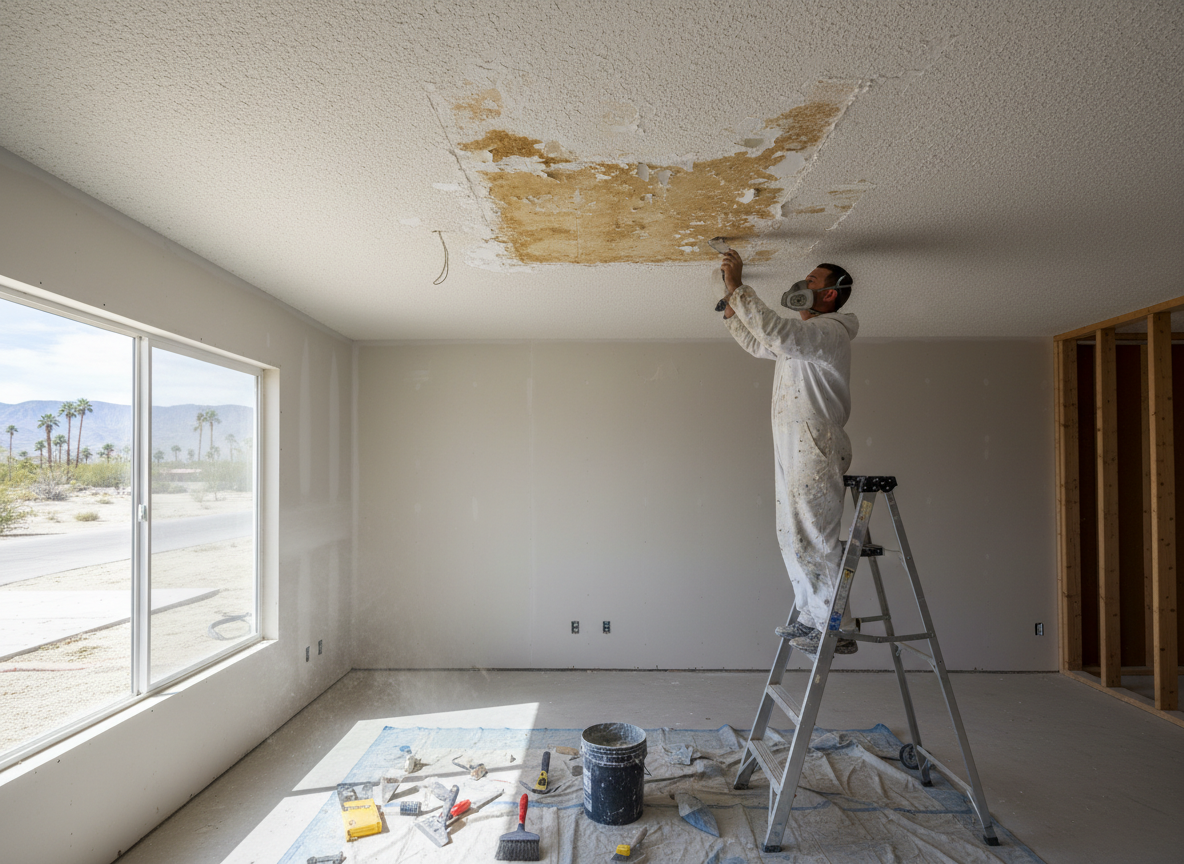 Ceiling Water Damage Repair in North Palm Springs, CA