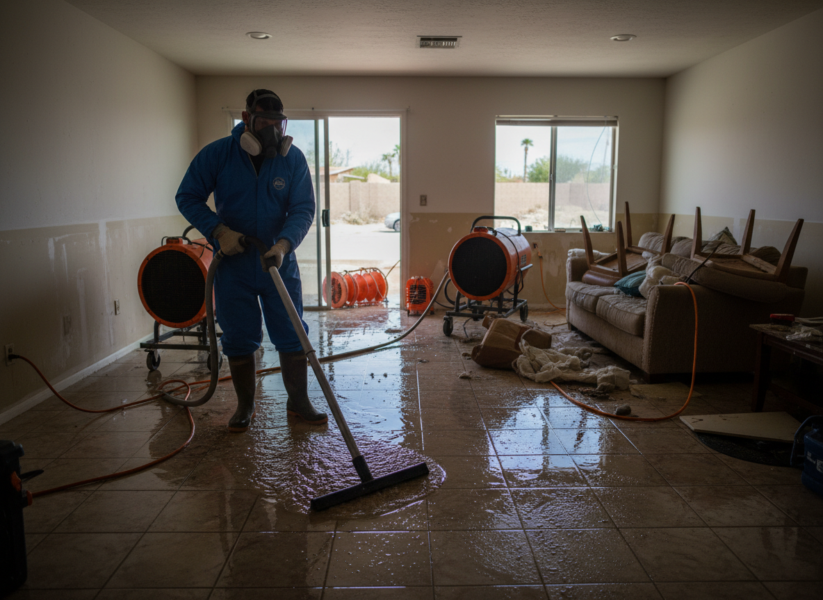 Emergency Water Cleanup in North Palm Springs, CA