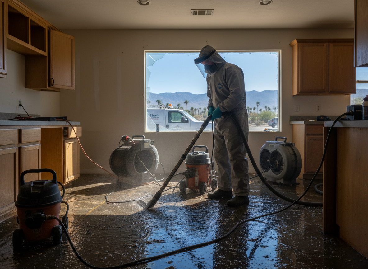 Flood Restoration Services in North Palm Springs, CA