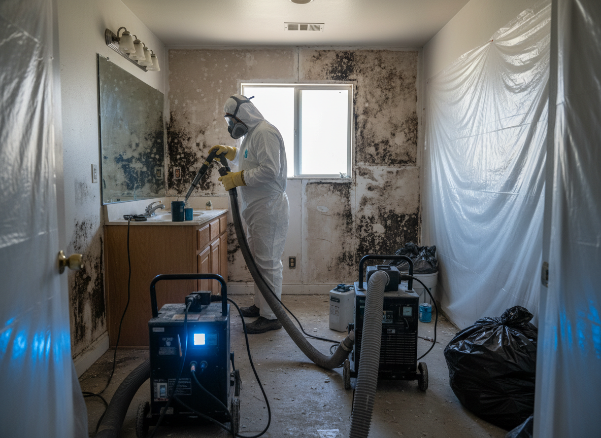 Mold Remediation After Water Damage in North Palm Springs, CA